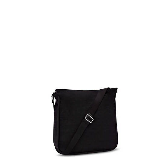 Black Kipling Oswin Shoulder Bags | 982541SVJ