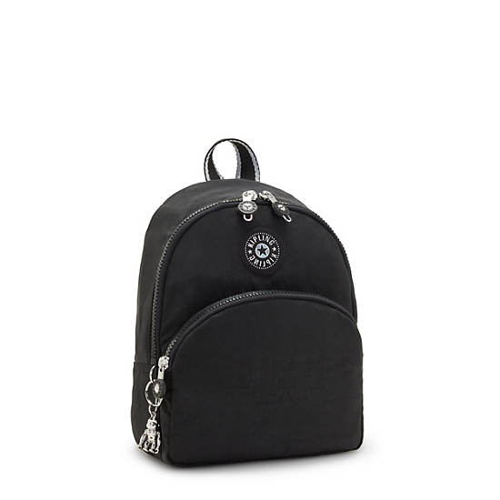 Black Kipling Paola Small Backpacks | 758021LOZ