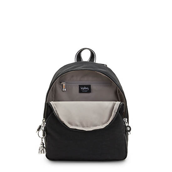 Black Kipling Paola Small Backpacks | 758021LOZ