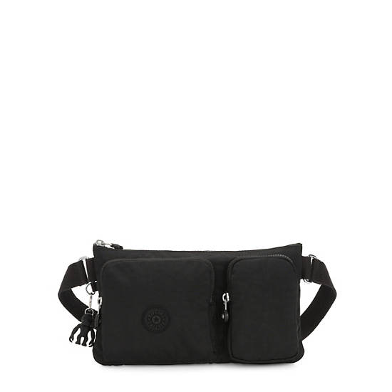 Black Kipling Presto Up Waist Bags | 619307YQT