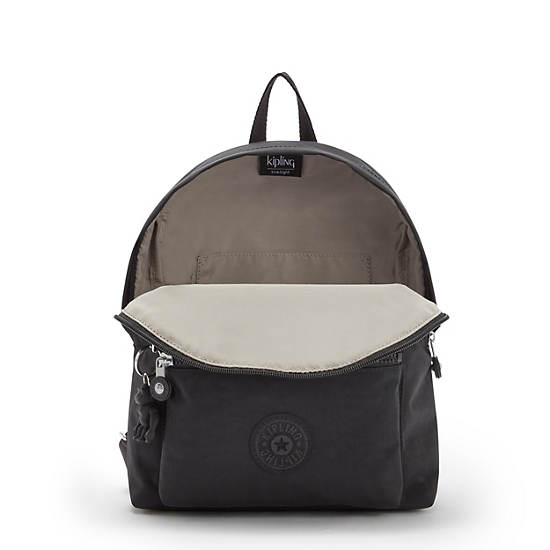 Black Kipling Reposa Backpacks | 634825CZT