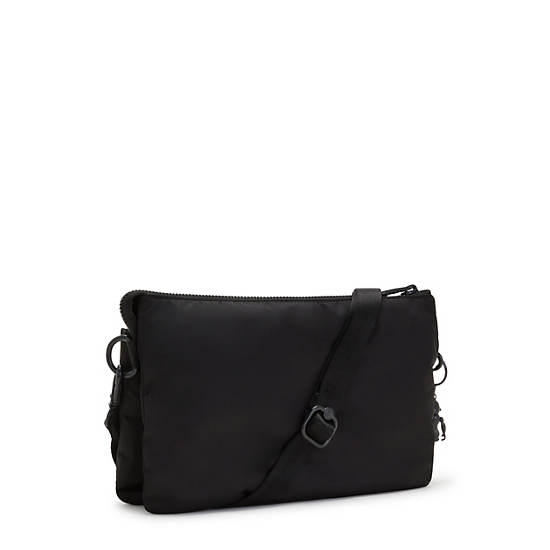 Black Kipling Riri Crossbody Bags | 137654JCA