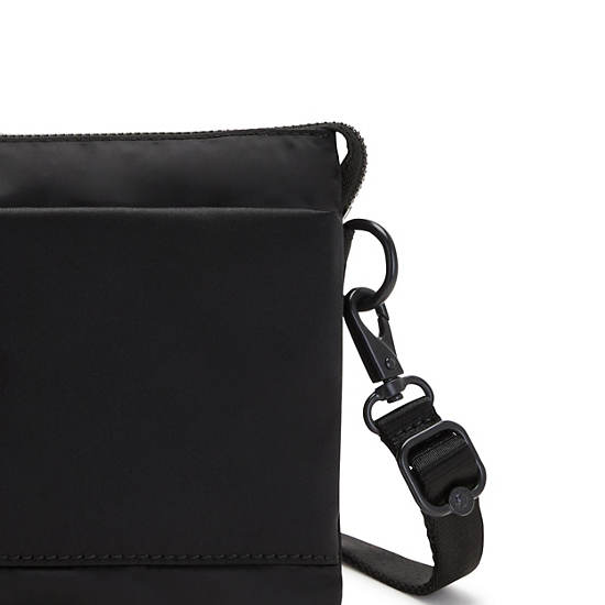 Black Kipling Riri Crossbody Bags | 137654JCA