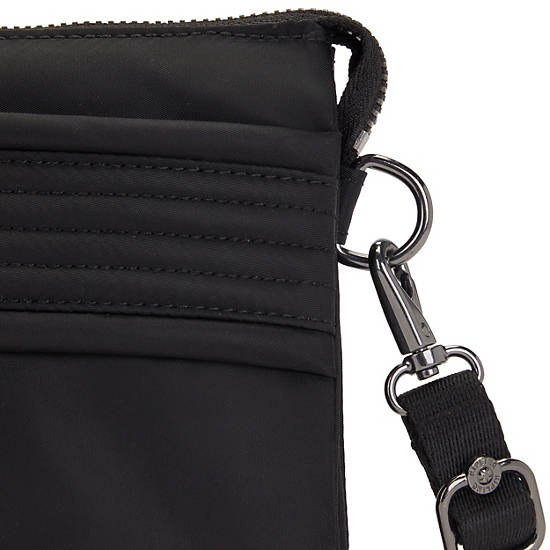 Black Kipling Riri Crossbody Bags | 153480GPL