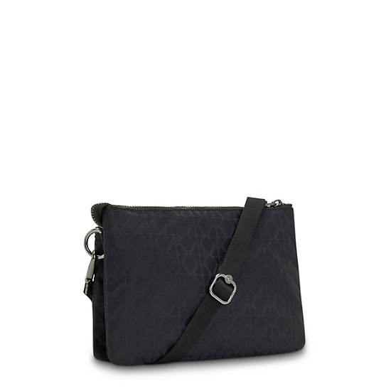 Black Kipling Riri Crossbody Bags | 539087EBG