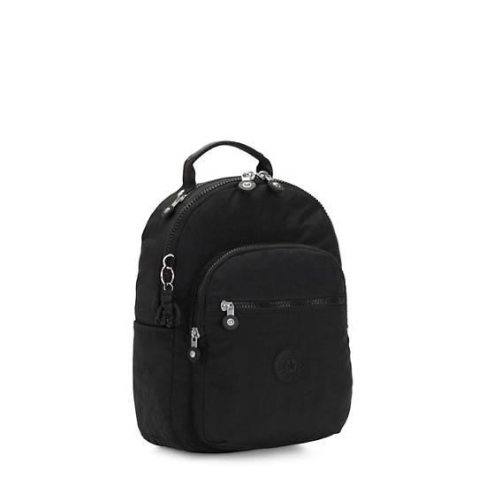 Black Kipling Seoul Small Classic Tablet Backpacks | 513927EDK