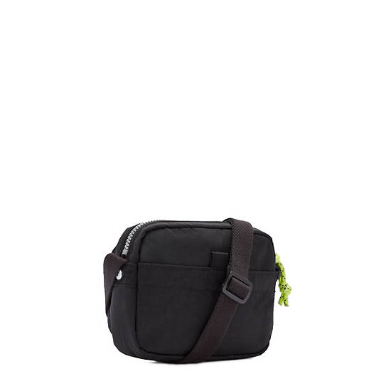 Black Kipling Sisko Crossbody Bags | 946372KJS