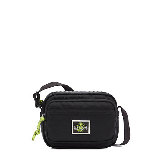 Black Kipling Sisko Crossbody Bags | 946372KJS