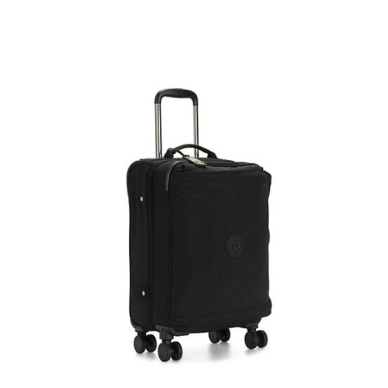 Black Kipling Spontaneous Small Rolling Suitcases | 052341BCQ