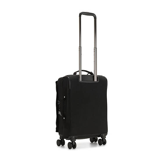 Black Kipling Spontaneous Small Rolling Suitcases | 052341BCQ