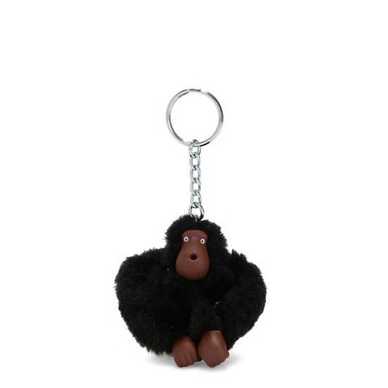 Black Kipling Sven Monkey Keychain Accessories | 817094FVT