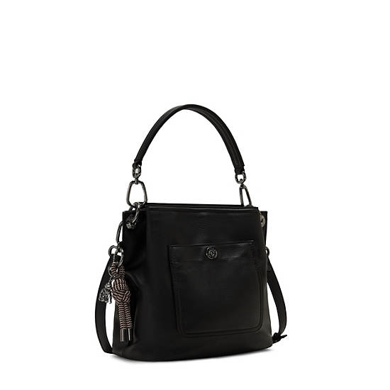 Black Kipling Thais Shoulder Bags | 824379WLB