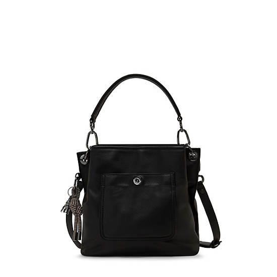 Black Kipling Thais Shoulder Bags | 824379WLB