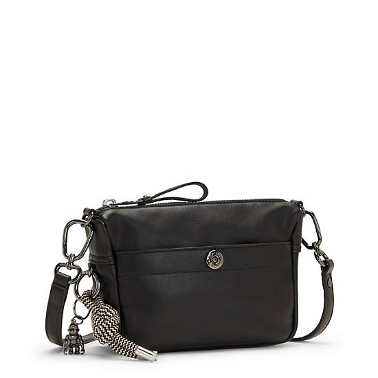 Black Kipling Xandra Crossbody Bags | 543681ZYJ