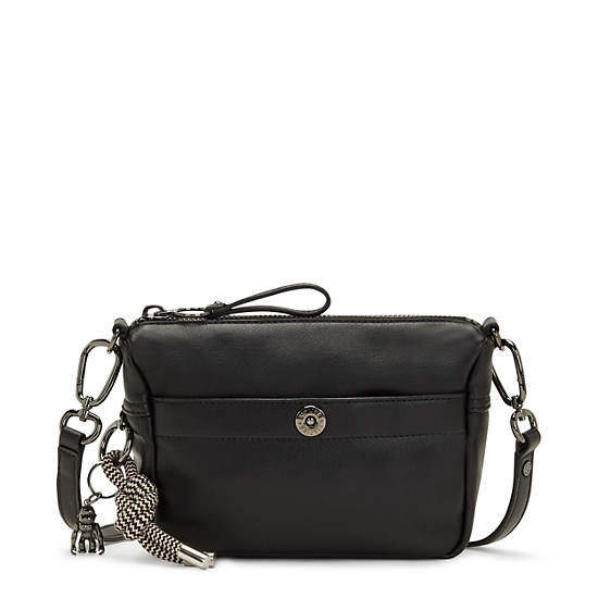 Black Kipling Xandra Crossbody Bags | 543681ZYJ