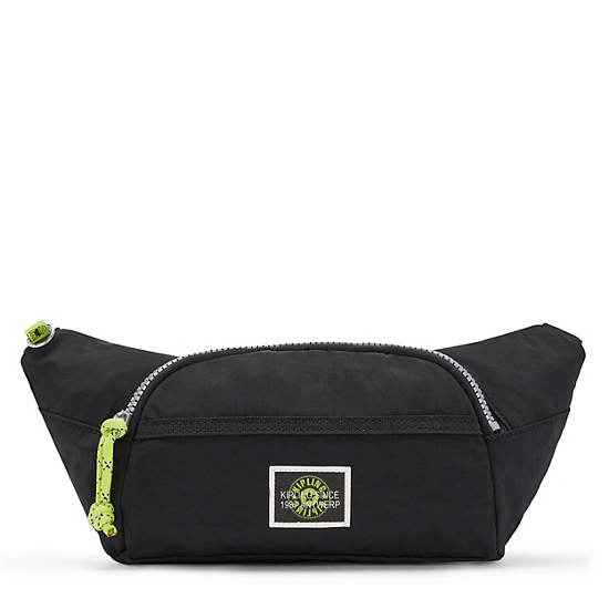 Black Kipling Yura Waist Bags | 185230XZJ