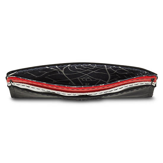 Black Red Kipling Cardy Card Holder Accessories | 327084IBO