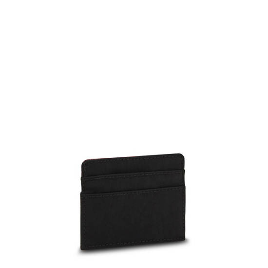 Black Red Kipling Cardy Card Holder Accessories | 327084IBO