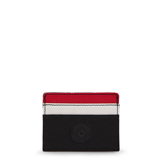 Black Red Kipling Cardy Card Holder Accessories | 327084IBO