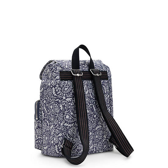 Black / White Kipling Anto Woodstock Backpacks | 129368HBQ