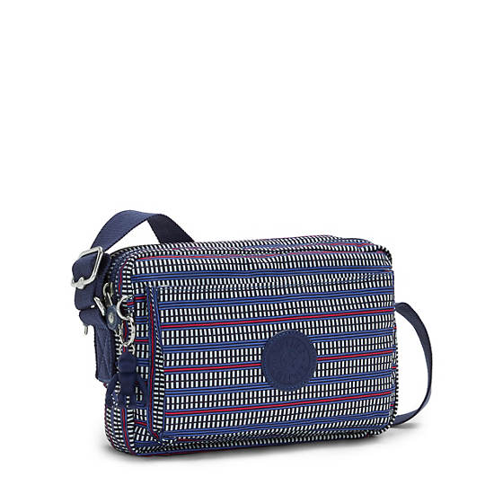 Blue Kipling Abanu Medium Printed Crossbody Bags | 978065NTM