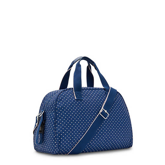 Blue Kipling Camama Classic Printed Diaper Bags | 123947PSV