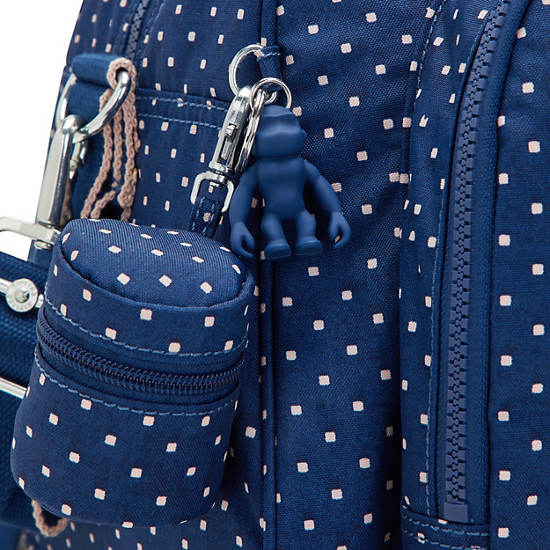 Blue Kipling Camama Classic Printed Diaper Bags | 123947PSV