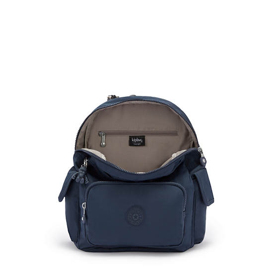 Blue Kipling City Pack Small Backpacks | 152439JBD