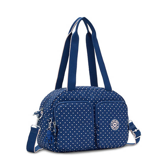 Blue Kipling Cool Defea Classic Printed Shoulder Bags | 590478AMQ