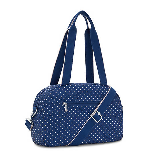 Blue Kipling Cool Defea Classic Printed Shoulder Bags | 590478AMQ