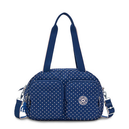 Blue Kipling Cool Defea Classic Printed Shoulder Bags | 590478AMQ