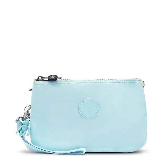 Blue Kipling Creativity Extra Large Fashion Wristlet Handbag | 097841WGR