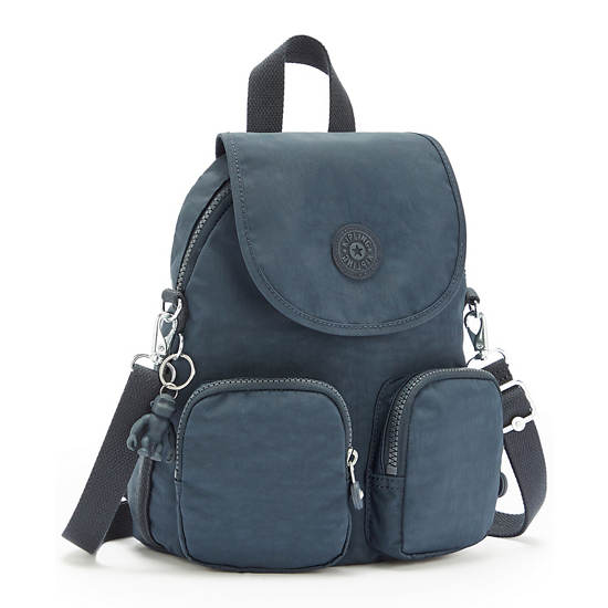 Blue Kipling Firefly Up Convertible Backpacks | 764098IYV