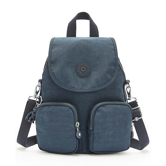 Blue Kipling Firefly Up Convertible Backpacks | 764098IYV