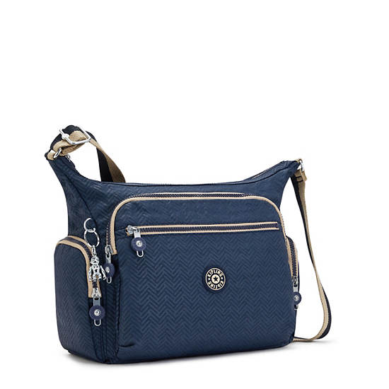 Blue Kipling Gabbie Crossbody Bags | 704518PJA