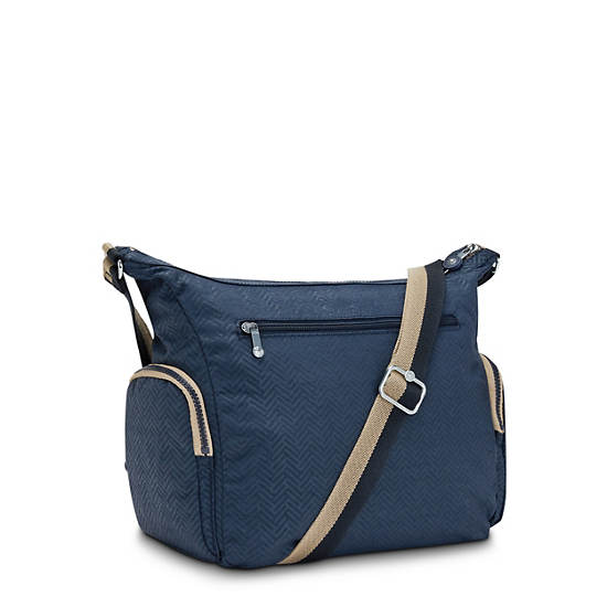 Blue Kipling Gabbie Crossbody Bags | 704518PJA