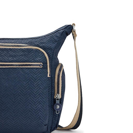 Blue Kipling Gabbie Crossbody Bags | 704518PJA