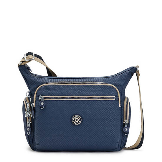 Blue Kipling Gabbie Crossbody Bags | 704518PJA