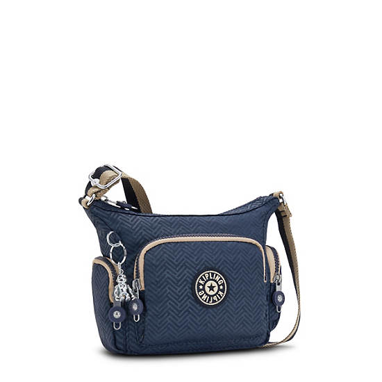 Blue Kipling Gabbie Mini Printed Crossbody Bags | 478051XYR