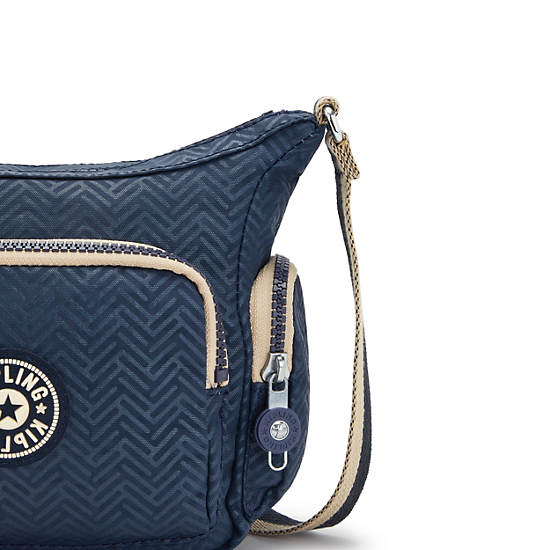 Blue Kipling Gabbie Mini Printed Crossbody Bags | 478051XYR