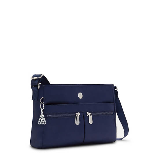 Blue Kipling New Angie Crossbody Handbag | 925638PRK