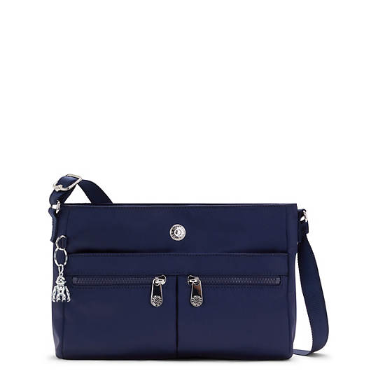 Blue Kipling New Angie Crossbody Handbag | 925638PRK