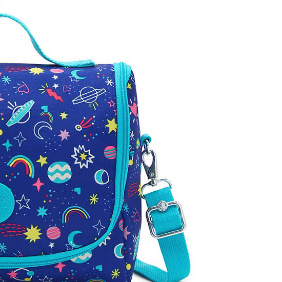 Blue Kipling New Kichirou Printed Lunch Bags | 849576UFP