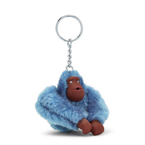 Blue Kipling Sven Small Monkey Keychain Accessories | 730124WFI