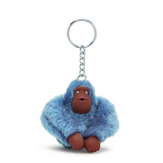 Blue Kipling Sven Small Monkey Keychain Accessories | 730124WFI