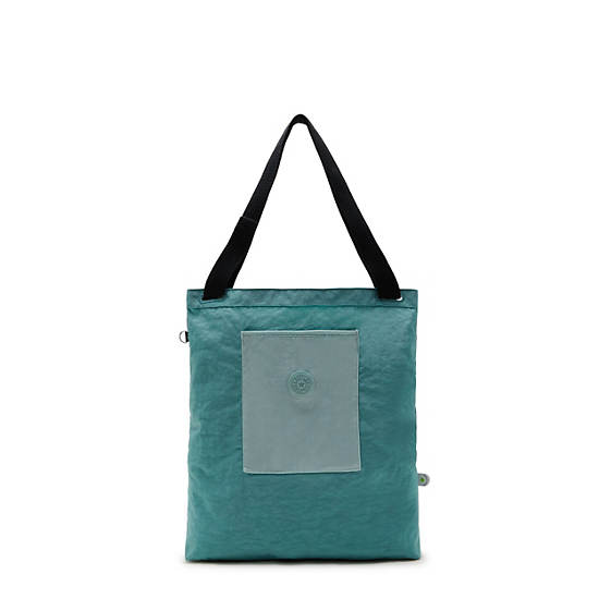 Blue Turquoise Kipling Annas Tote Bags | 196280NSP