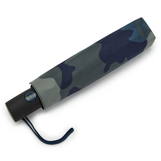 Camo Kipling New Printed Umbrella Auto Open Accessories | 546280AGZ