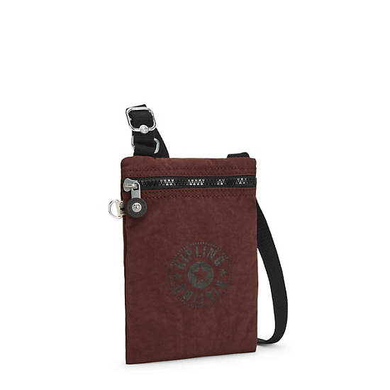 Claret Kipling Afia Lite Mini Crossbody Bags | 273610EGS