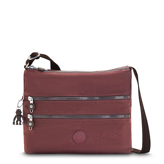 Claret Kipling Alvar Crossbody Bags | 678320XTY