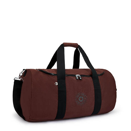 Claret Kipling Argus Medium Duffle Bags | 409312QBO